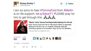 Rickey Smiley - (Photo: Rickey Smiley&nbsp;via Twitter)