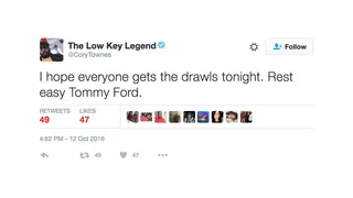 Cory Townes - (Photo: Cory Townes via Twitter)