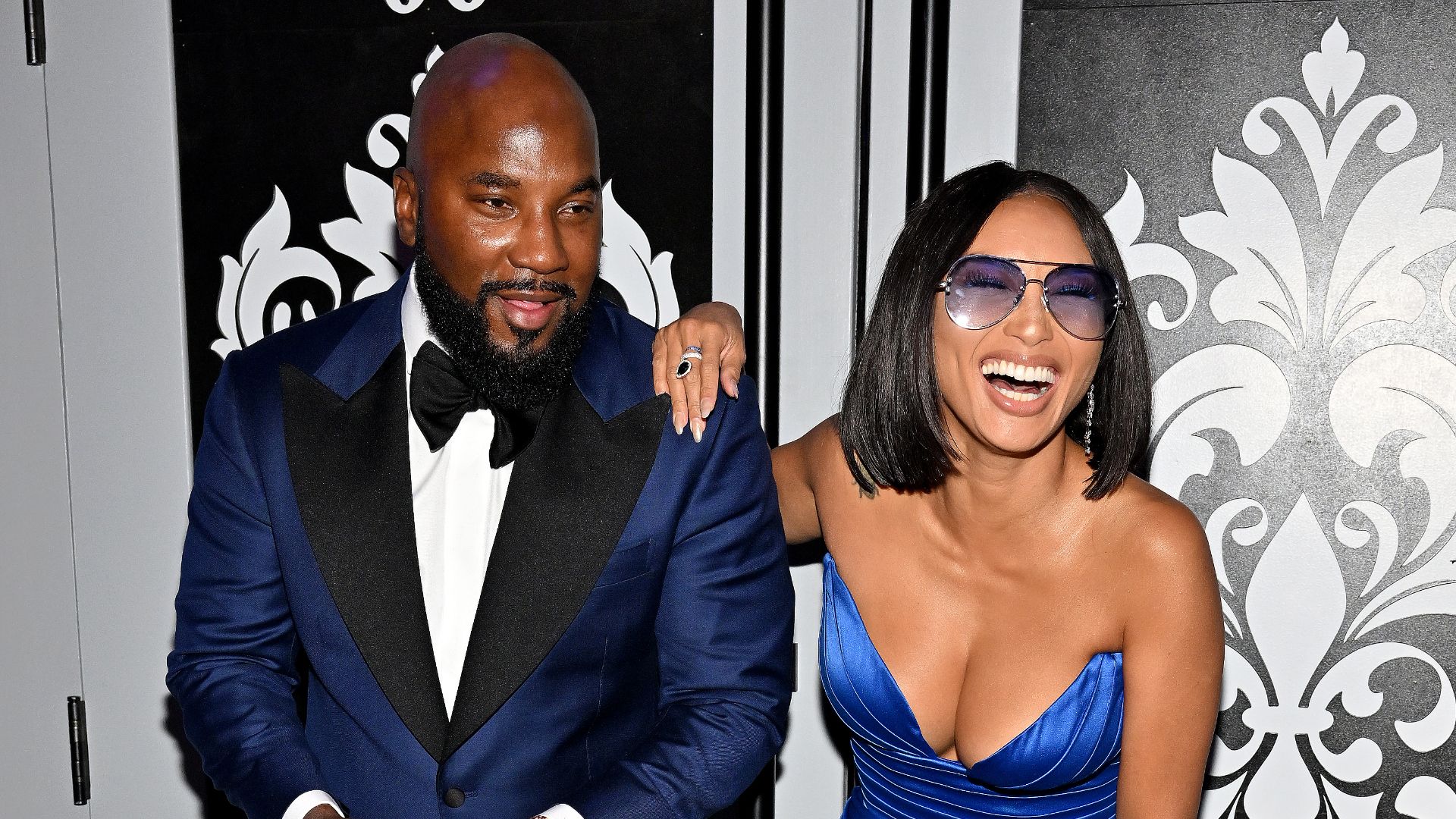 Jeezy and Jeannie Mai attend Jay "Jeezy" Jenkins'2nd Annual Sno Ball Gala at Flourish Atlanta on September 29, 2022 in Atlanta, Georgia. 