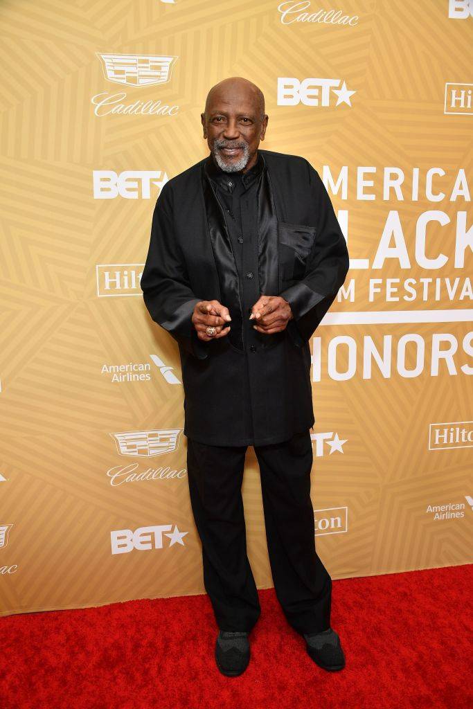 BEVERLY HILLS, CALIFORNIA - FEBRUARY 22: Louis Gossett Jr. during American Black Film Festival Honors Awards Ceremony at The Beverly Hilton Hotel on February 23, 2020 in Beverly Hills, California. (Photo by Amy Sussman/Getty Images)