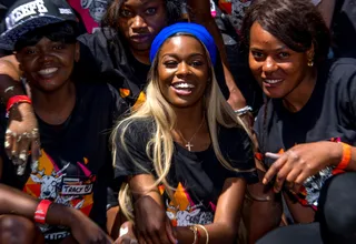 Azealia Banks - Azealia Banks has made a name for herself through her beefs and antics on social media that range from hilarious to "she might want to watch her back after that." The misunderstood Harlem representer’s thought process could be explained a little better if she had camera’s trolling her life.&nbsp;&nbsp;(Photo: Lionel Urman/Splash News)