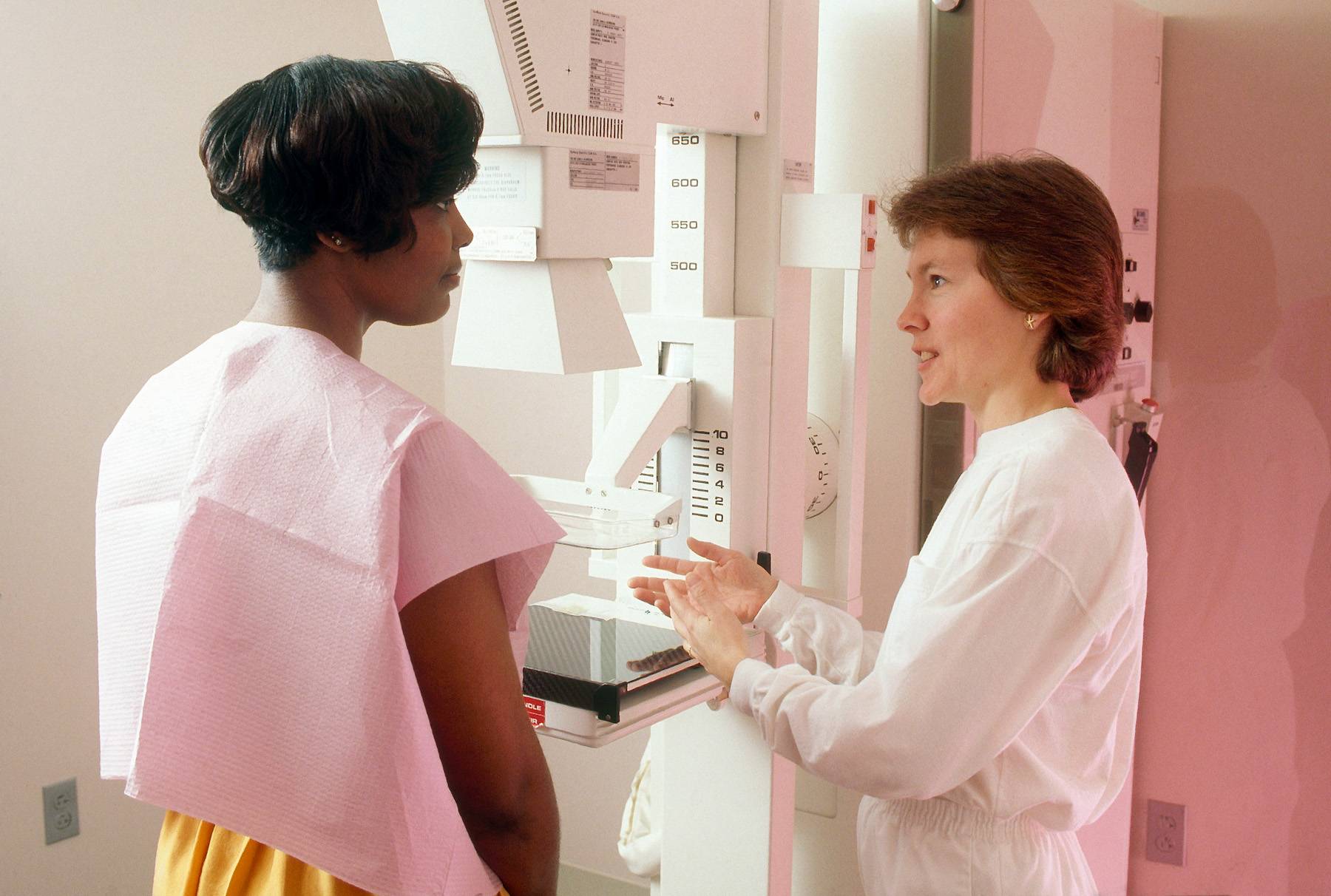 woman at doctor's office