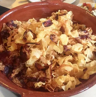 Beef Bacon and Potato Chips - Because “bacon” and “chips” are the only two words you need in life.(Photo: Action Bronson via Instagram)