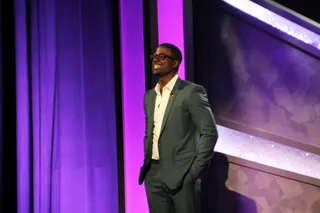 Actor Lance Gross Pulled All the Way Up!&nbsp; - Actor Lance Gross had a couple words to share with the people.(Photo: Teal Moss/BET)