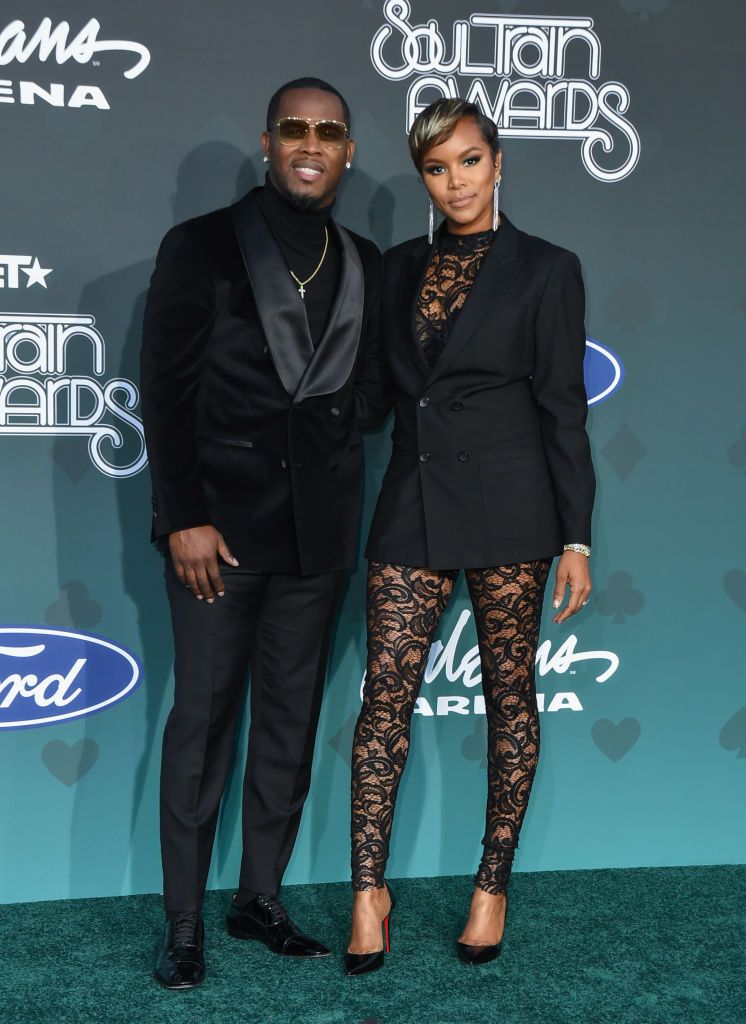 LAS VEGAS, NEVADA - NOVEMBER 17:  Tommicus Walker (L) and Letoya Luckett attend the 2019 Soul Train Awards at the Orleans Arena on November 17, 2019 in Las Vegas, Nevada. (Photo by Mindy Small/FilmMagic)