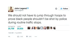 John Legend - Well said.(Photo: John Legend via Twitter)