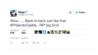 Diggy Simmons - Heartbreaking.(Photo: Diggy Simmons via Twitter)