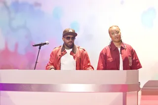 So So Familiar - Jermaine Dupri makes a surprise appearance for Da Brat's performance.(Photo: Darnell Williams/BET)