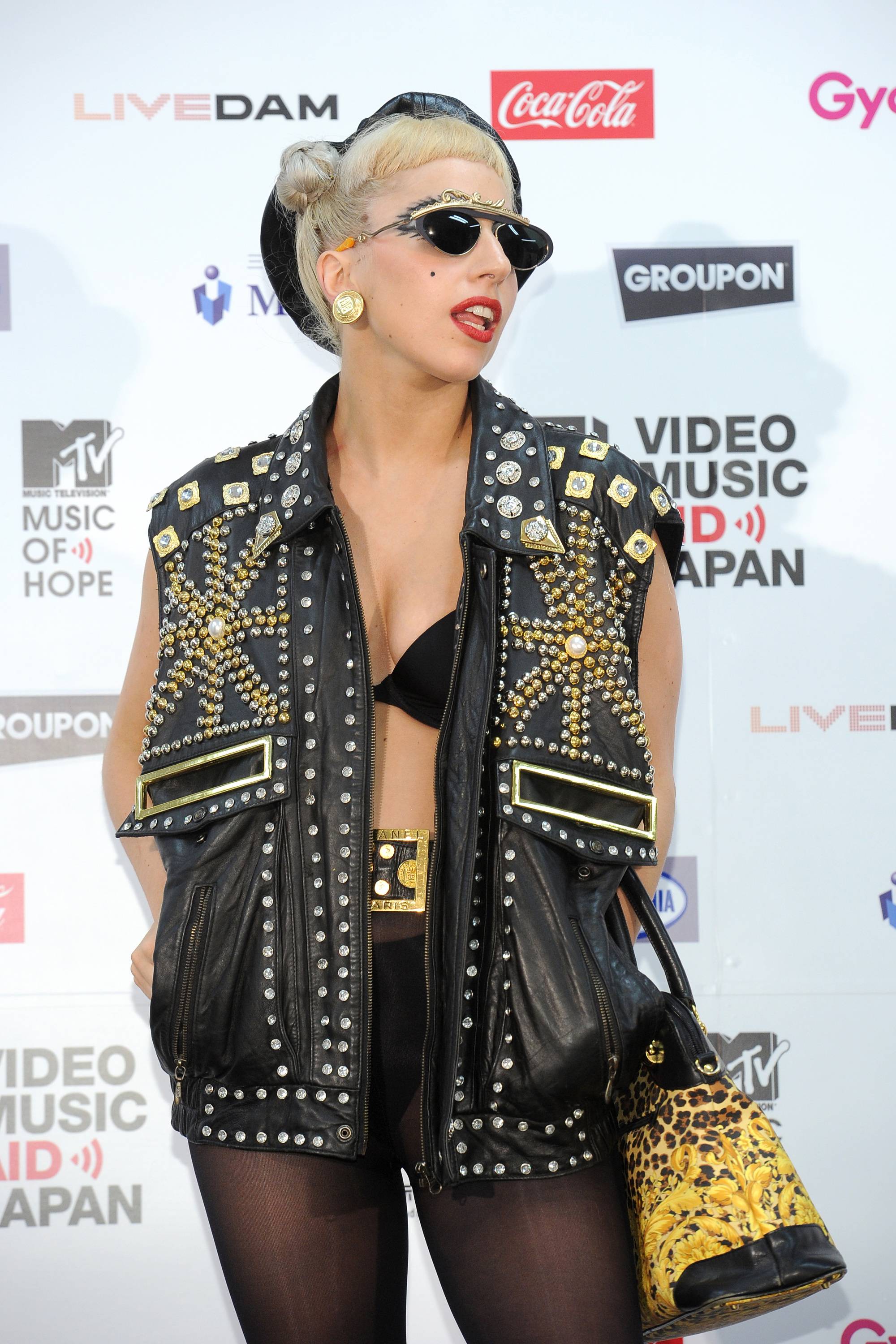 Lady Gaga on her love life:\r - "I'm lonely and married to loneliness.... But artists are supposed to be lonely."\r(Photo credit: Kristian Dowling/PictureGroup)