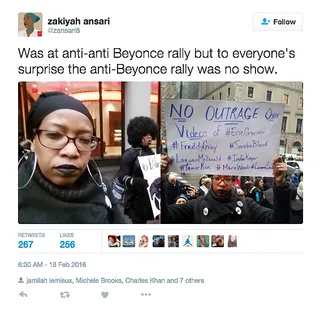 'No Outrage Over Videos Of...' - (Photo: Zakiyah Ansari via Twitter)