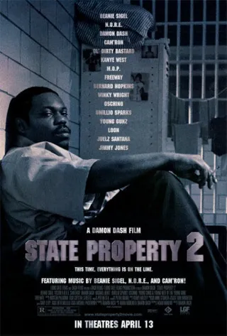 State Property 2, Wednesday at 11A/10C - Even from a jail cell Beenie Sigel's running the streets! (Photo: Dash Films)