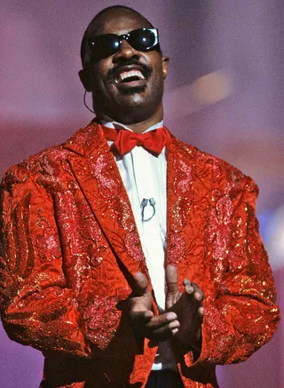 Conquering the '80s - Stevie Wonder continued on his path of success well into the '80s with jams such as "Do I Do" and "Happy Birthday." The latter is still a birthday staple to this day!(Photo: Dennis Brack/Landov)