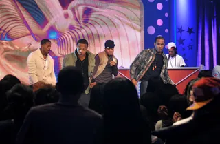 Park &amp; Recreation - Hamilton Park performing live at BET's 106 &amp; Park.(Photo: Fernando Leon / BET/ PictureGroup)