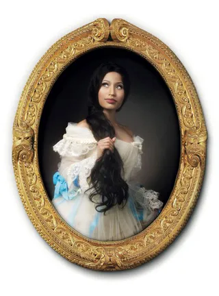 Nicki Minaj - The "Super Bass" hit-maker covers the November Art &amp; Fashion issue of W magazine. Minaj tried on a whole new range of characters when she posed in a series of 18th-century looks.(Photo: Courtesy W magazine)