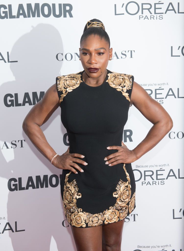 NEW YORK, NY - NOVEMBER 13:  Serena Williams attends the 2017 Glamour Women of The Year Awards at Kings Theatre on November 13, 2017 in New York City.  (Photo by Noam Galai/WireImage)