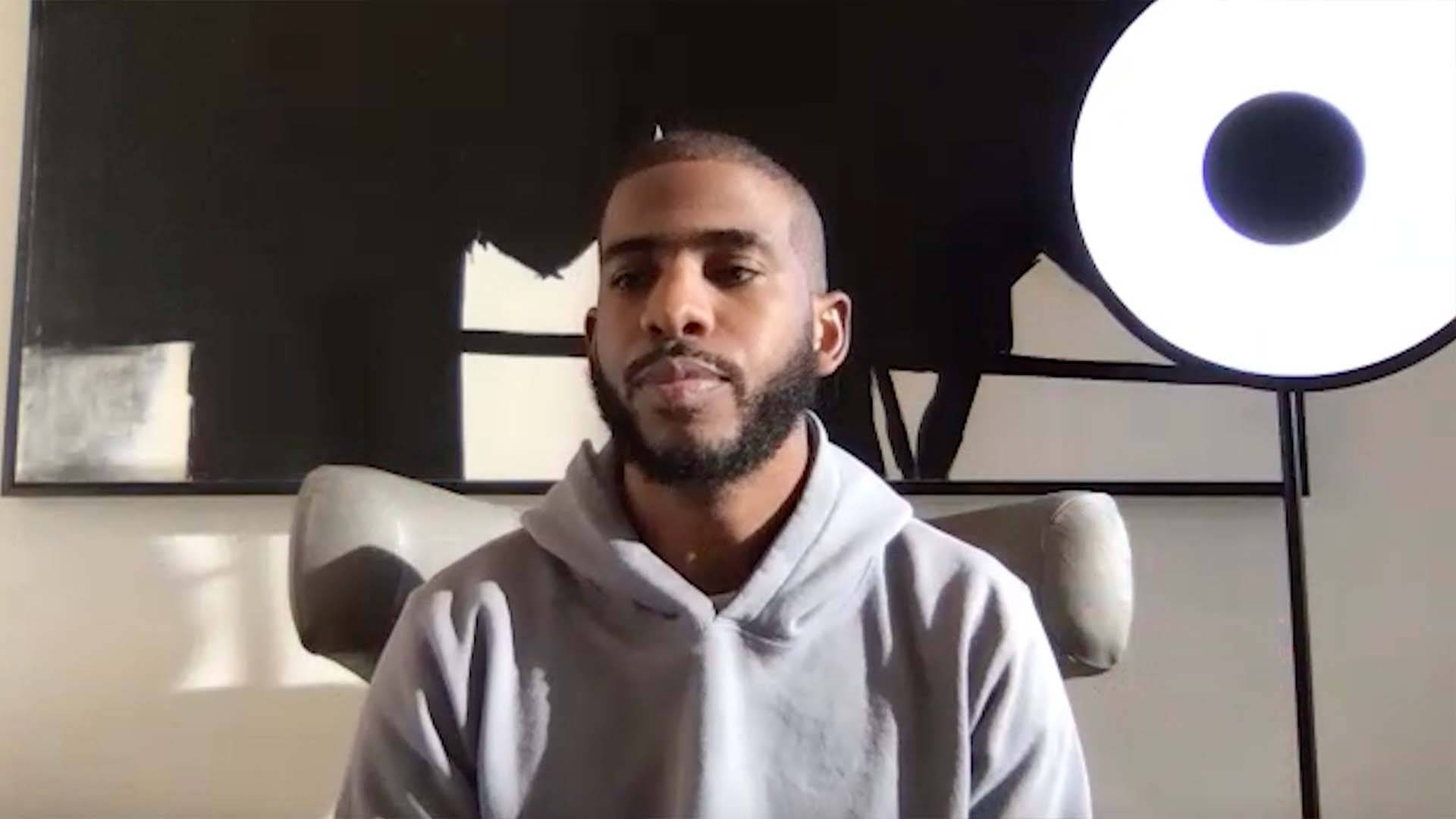 Chris Paul speaking