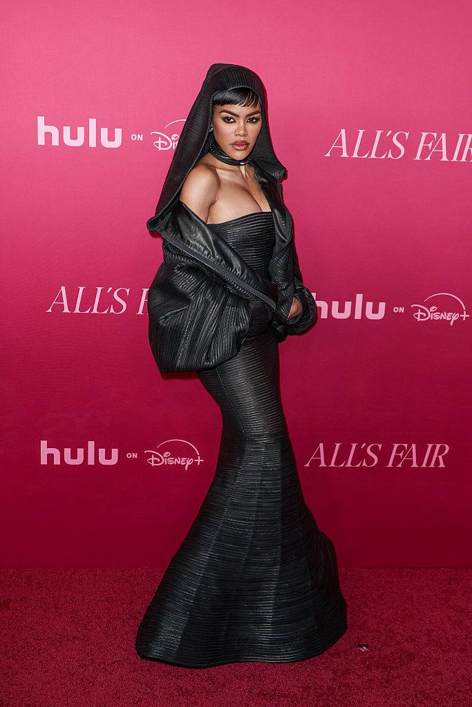 teyana taylor fashion nova dress Who Wore it Better? Christina Milian vs. Teyana Taylor in Fashion Nova's  Stupid in Love Chocolate Satin Dress