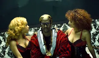 2 Chainz - The artist formerly known as Tity Boi continued his flamboyant swag when he robed up for his "Crack" video last year.(Photo: The Island Def Jam Music Group)