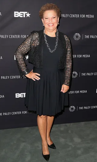 CEO Spotlight - Chairman and CEO of BET Networks Debra Lee made a grand appearance on the carpet as well.  (Photo: Frederick M. Brown/Getty Images)