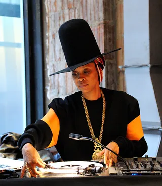 Erykah Badu on music sales, art and paying the bills: - &quot;Music has never been lucrative to me. I think my image is more popular than my album sales. The stage is where I shine and pay my bills. But art is art to me. There’s nothing new about cross-pollination in art to me because it’s all one thing: an expression of who I am.&quot;(Photo: Bryan Bedder/Getty Images for New York Magazine)