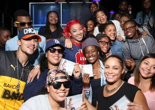 Keyshia and Her Fans - (Photo: Bennett Raglin/BET/Getty Images)