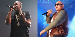 Not only do we get Jay Z and Fat Joe on one track after years of feuding but we also get HOV talking about Lemonade rumors. Big plus: the track is a banger. - (Photos from left: Jamie McCarthy/Getty Images for Live Nation, Chris McKay/Getty Images for BET)