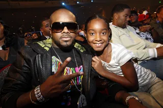 2007:&nbsp;Jermaine Dupri And Daughter Shaniah Mauldin - BET Awards 2007 (Photo by Ben Rose/WireImage) (Photo by Ben Rose/WireImage)