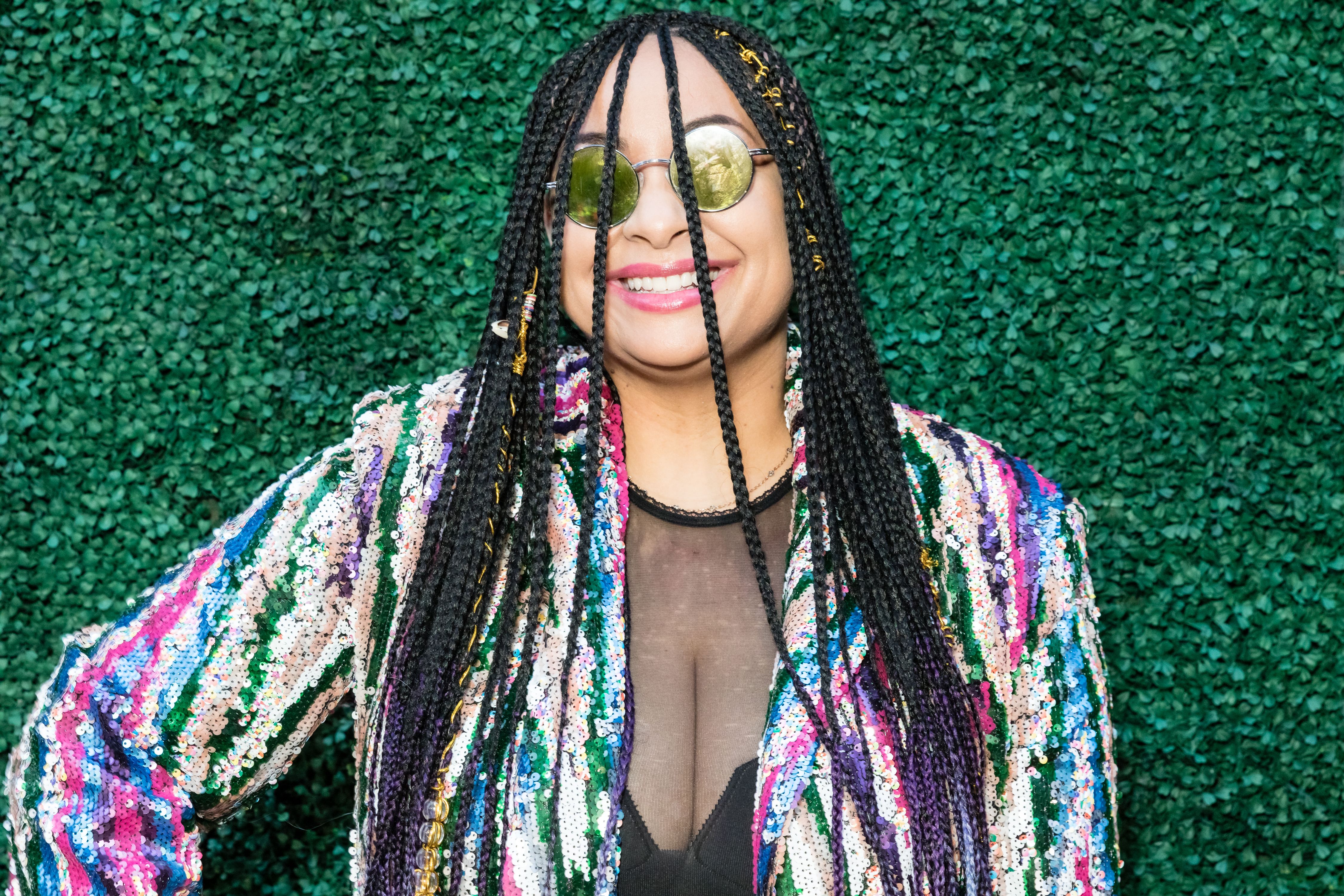 LOS ANGELES, CALIFORNIA - FEBRUARY 09: Raven-Symone attends Byron Allen's 4th Annual Oscar Gala to Benefit Children's Hospital Los Angeles at the Beverly Wilshire, A Four Seasons Hotel on February 09, 2020 in Los Angeles, California. (Photo by Greg Doherty/Getty Images for Entertainment Studios)