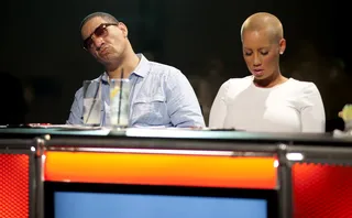 Bored - The DJs don't look like their feeling the scratching that is going on. (Photo: Moses Mitchell/BET)