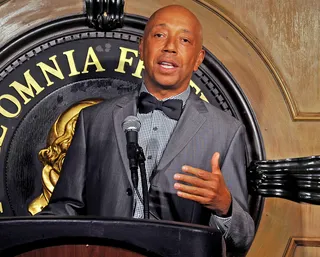 Russell Simmons (@UncleRush)&nbsp; - TWEET: "I wish ths guy (ceo) wld stp playing &amp; apologise . Friday is #lowes due day. Creative work on 'the boycott' begins Monday"&nbsp;Russell Simmons urges followers to boycott home improvement store Lowe's after it pulled ads from TLC reality show All-American Muslim. (Photo: Joe Corrigan/Getty Images)