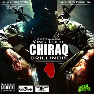 His Mixtape Game Is No Joke - King Louie's buzz reached eardrum-shattering levels when he dropped his awesomely-named Chiraq Drillinois mixtape last year.(Photo: Epic Records)