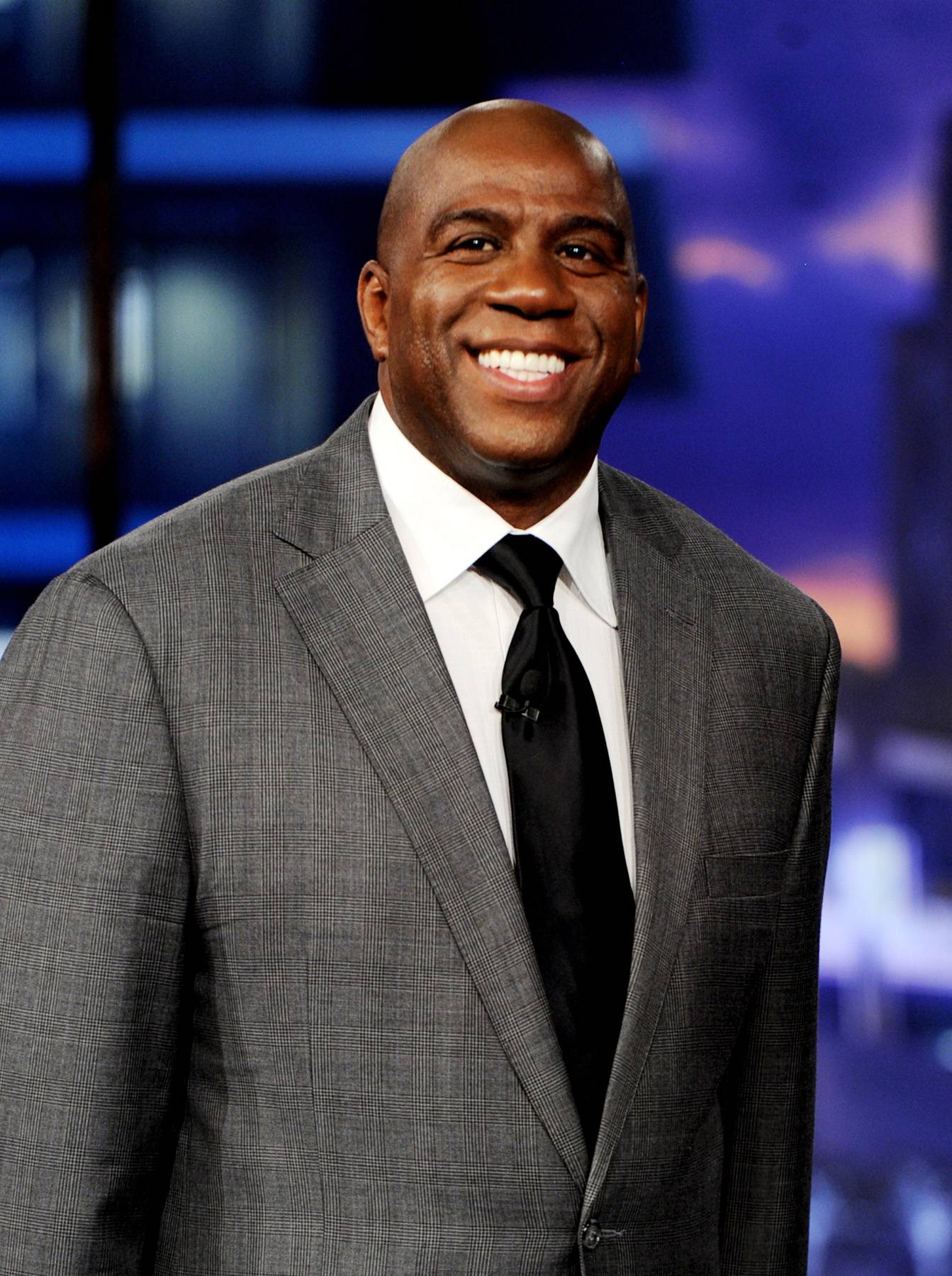 Magic Johnson on recruiting rap artists to help fight homophobia&nbsp; - &quot;What we're trying to do is reach out to the hip hop community because they have power—power with their voice, power with that mic in their hand and power with the lyrics that they sing.&quot;&nbsp;(Photo: Kevin Winter/NBCUniversal/Getty Images)