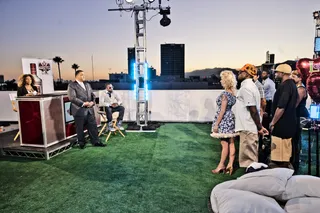 Team Whipped and Team Fluffed - The 10 finalists were divided into two teams for the first competition. (Photo: Moses Mitchell/BET)