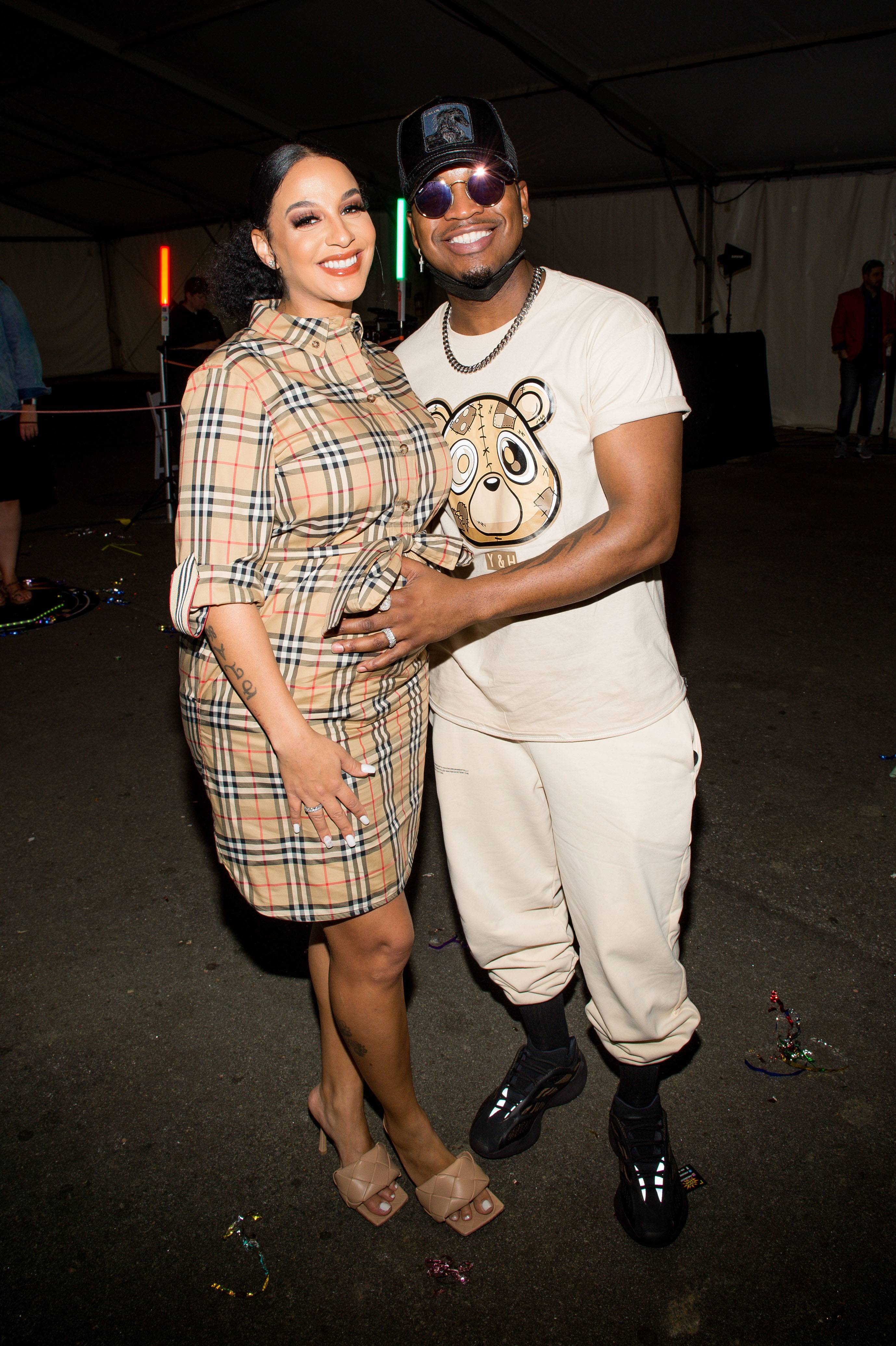 ATLANTA, GEORGIA - MAY 01: Crystal Smith and Ne-Yo attend the Foster The Funk Fundraiser for Camp Horizon at Zoo Atlanta on May 01, 2021 in Atlanta, Georgia. (Photo by Marcus Ingram/Getty Images)