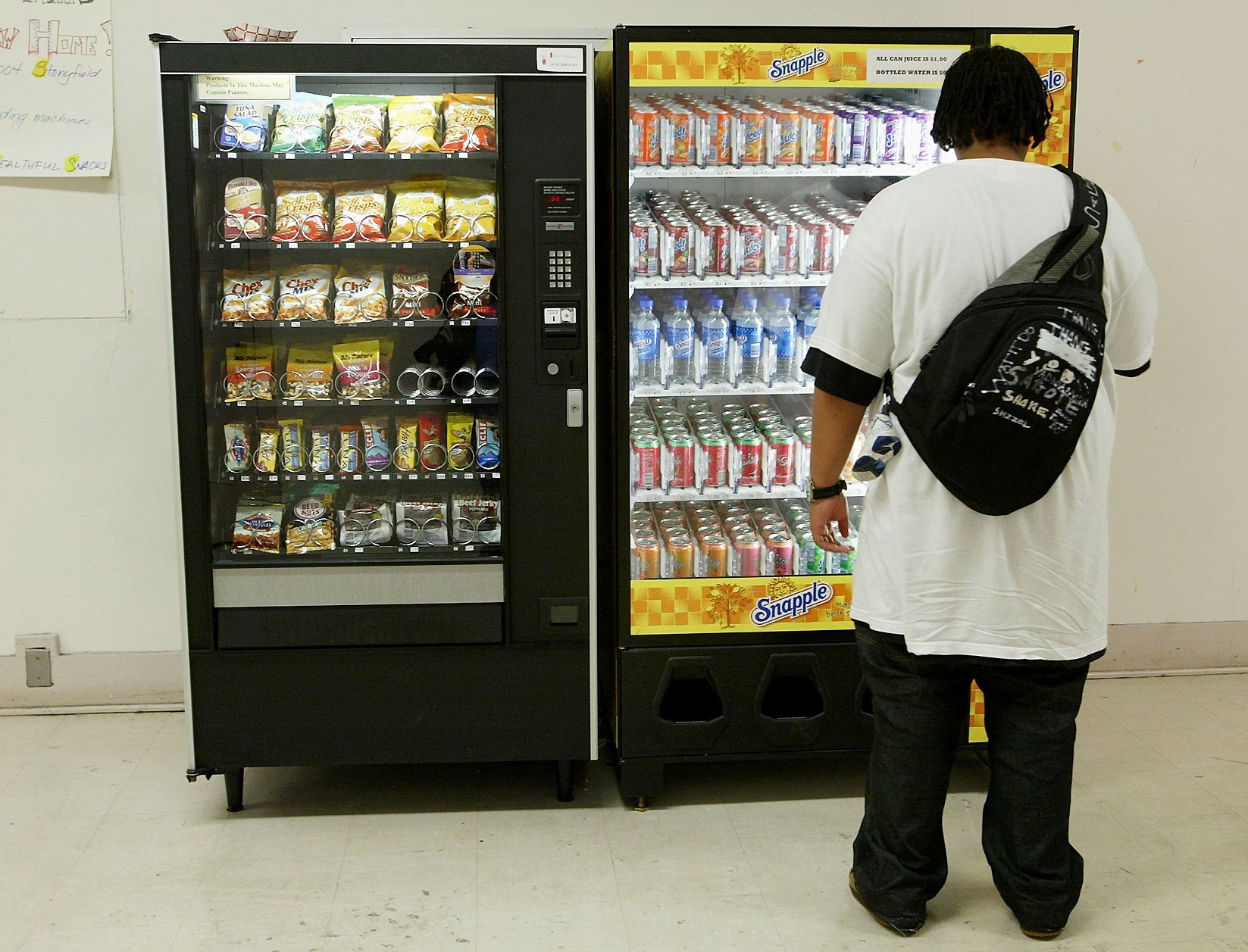 Banning Chips and Soda From School Vending Machines?