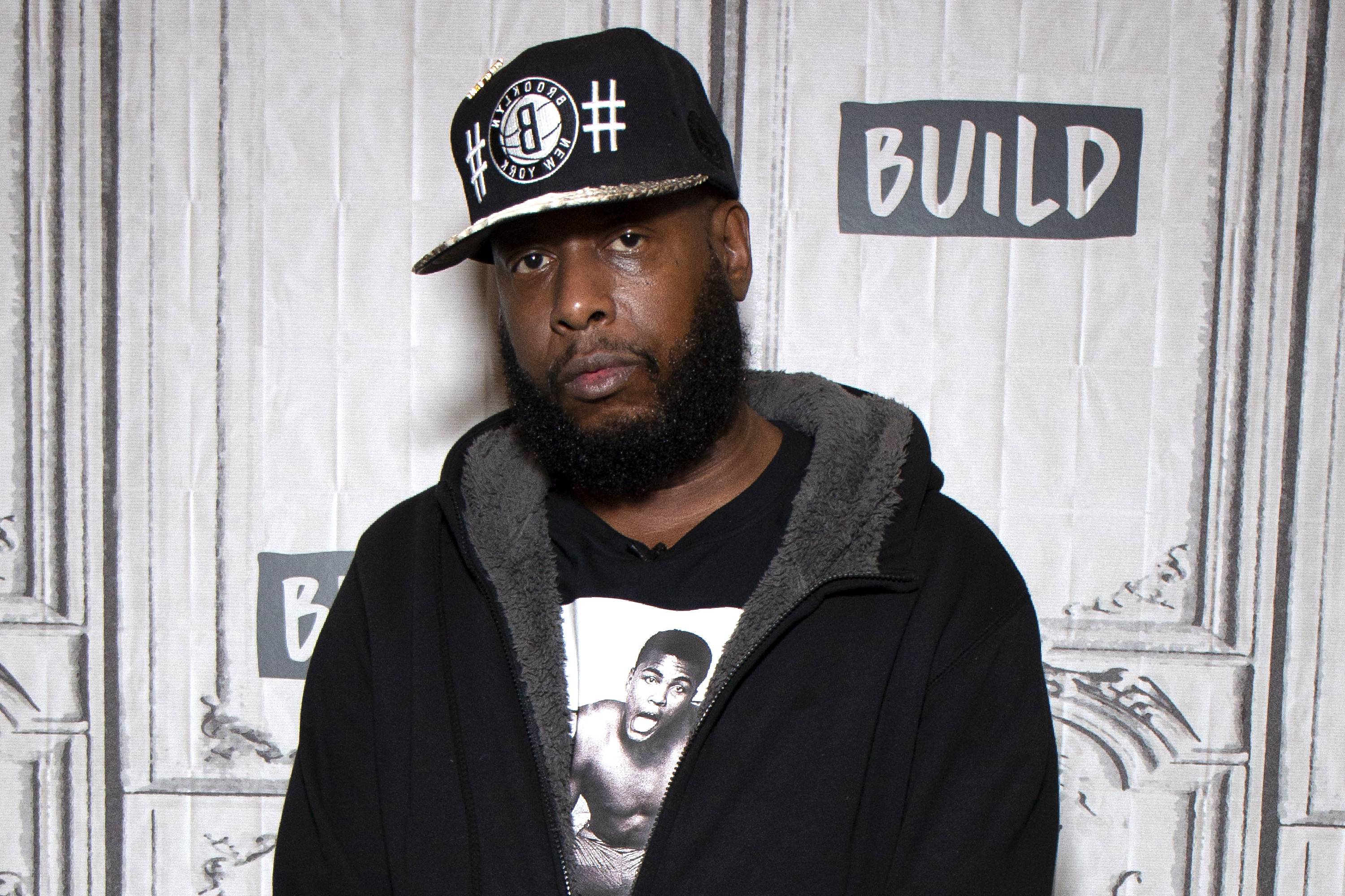 NEW YORK, NEW YORK - FEBRUARY 15: Talib Kweli visits Build Studio on February 15, 2019 in New York City. (Photo by Santiago Felipe/Getty Images)