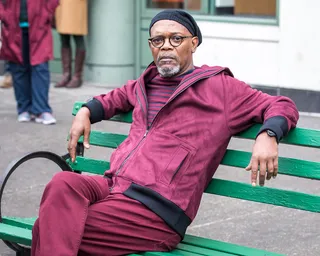 Samuel L. Jackson - Samuel L. Jackson&nbsp;was spotted on the film set of Life Itself in New York City.&nbsp;(Photo: WENN.com)