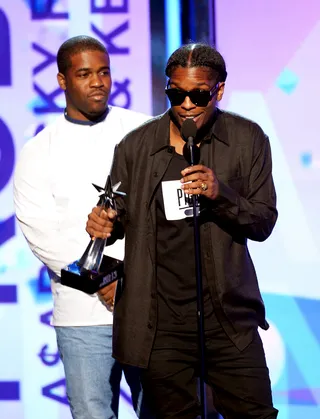 A$AP Crew - A$AP Ferg and A$AP Rocky are in the house tonight to celebrate A$AP Ferg's album release and give you more "Shabba Ranks!"  (Photo: Mark Davis/Getty Images for BET)