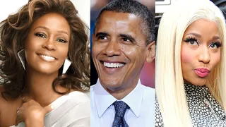 The Best (and Worst!) of 2012 - From Whitney's death to Obama's re-election, it's been a whirlwind year for our favorite celebrities. We take a look back at the highlights, and lowlights, of the year that was...  (Photos from left: Sony Music, Chip Somodevilla/Getty Images, FameFlynet)