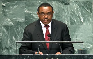 Hailemariam Desalegn — Prime Minister of Ethiopia - &nbsp;(Photo: REUTERS/Keith Bedford)