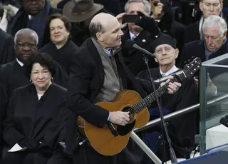 James Taylor - Singer James Taylor also performed at the inauguration. (Photo: AP Photo/Paul Sancya)