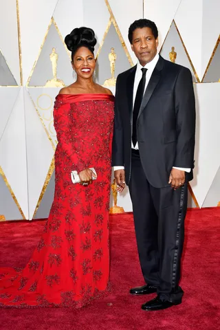 Denzel and Pauletta Washington 2017
