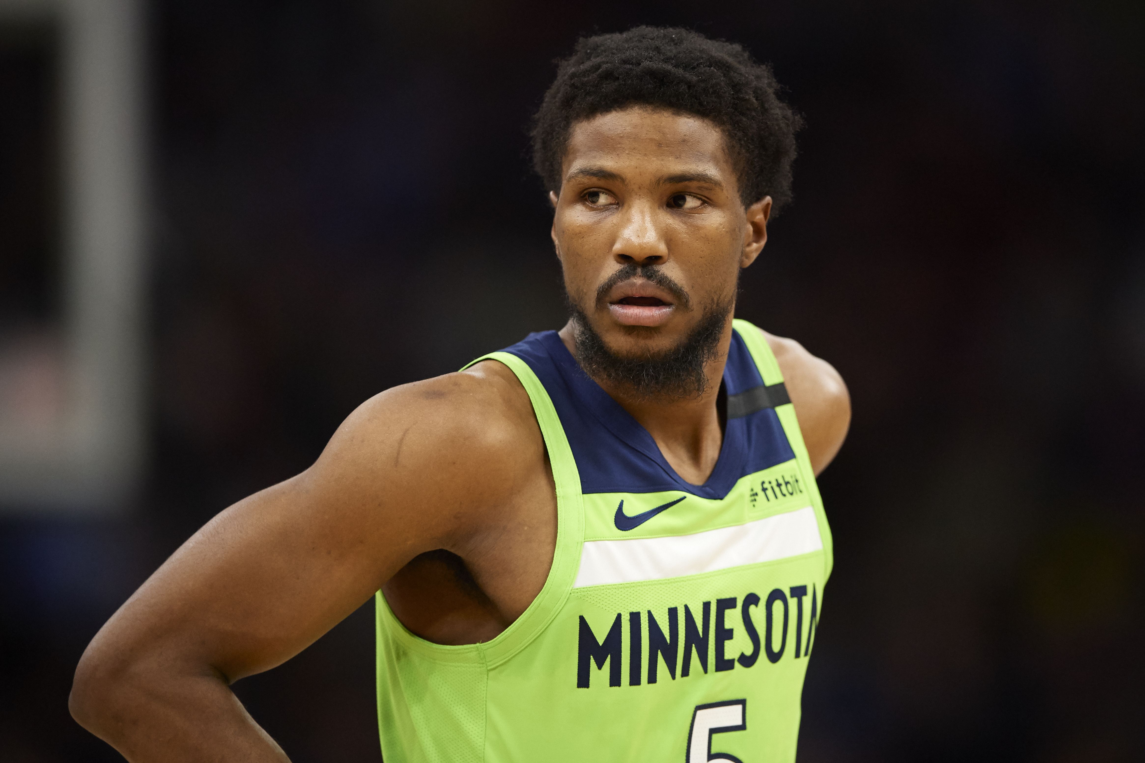 MINNEAPOLIS, MINNESOTA - FEBRUARY 08:  at Target Center on February 8, 2020 in Minneapolis, Minnesota. NOTE TO USER: User expressly acknowledges and agrees that, by downloading and or using this Photograph, user is consenting to the terms and conditions of the Getty Images License Agreement (Photo by Hannah Foslien/Getty Images)