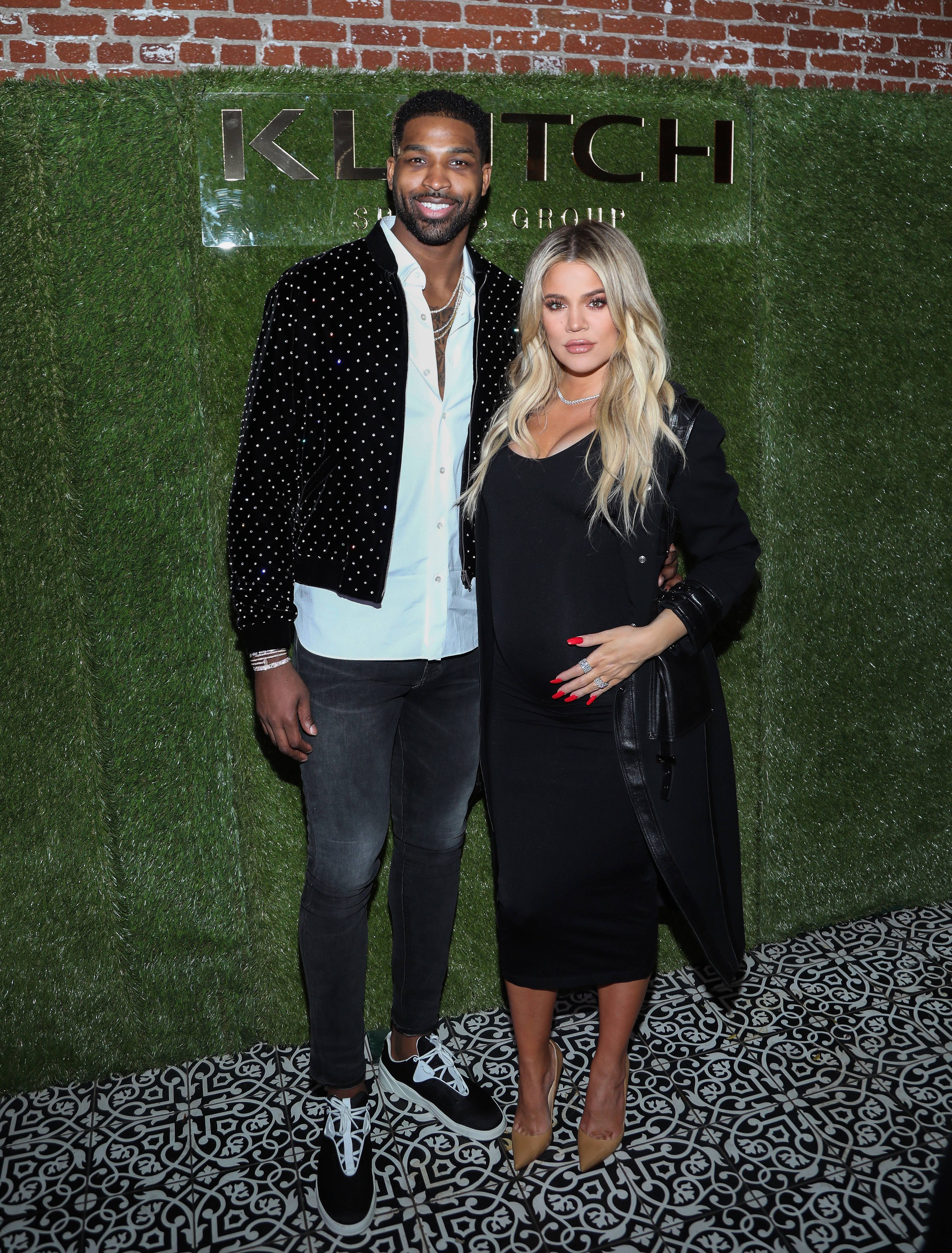 LOS ANGELES, CA - FEBRUARY 17:  Tristan Thompson and Khloe Kardashian attend the Klutch Sports Group "More Than A Game" Dinner Presented by Remy Martin at Beauty & Essex on February 17, 2018 in Los Angeles, California.  (Photo by Jerritt Clark/Getty Images for Klutch Sports Group)