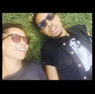 Vic Mensa @vicmensa - The hip hop recording artist from Chicago kicks it with Zoe sometimes. They hung out in the grass at Lalapalooza 2015 and can be seen in the crowd at each other's shows. #FriendsWhoSupportFriends(Photo: Zoe Kravitz via Instagram)