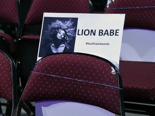 Hey Babe! - We've got Lion Babe lead singer Jillian Hervey and her signature wild mane checking in for the hippest trip.(Photo: Ethan Miller/Getty Images for BET)
