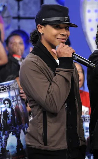 Roc the Mic - Roc Royals at BET's 106 &amp; Park.(Photo: John Ricard/BET)