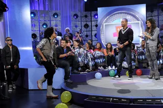 Dancin' Machine - Princeton does a little two-step at BET's 106 &amp; Park.(Photo: John Ricard/BET)