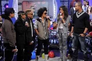 Mindless Behavior at 106 &amp; Park - Mindless Behavior take the stage at BET's 106 &amp; Park. (Photo: John Ricard/BET)