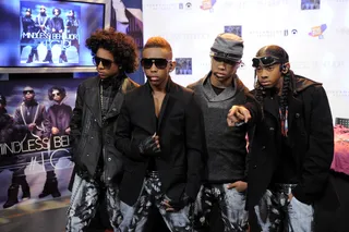 Mindless Behavior - Mindless Behavior poses for pics at BET's 106 &amp; Park. (Photo: John Ricard/BET)